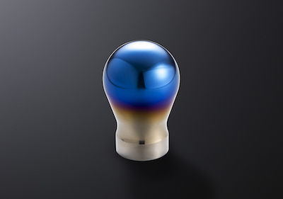 [OUTLET] TANIDA Titanium color 400g shift knob