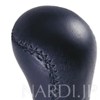 Nardi PRESTIGE Black Leather Shift Knob NN4