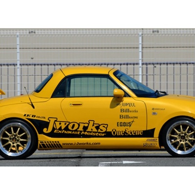 Jworks One Scene Side Step for Daihatsu Copen