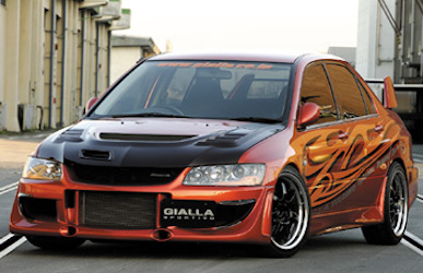 Gialla Corsa Lancer Evo. VIII CT9A H15.1～ Aero Parts