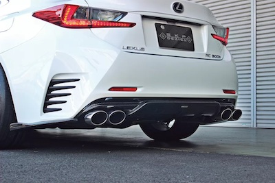 Skipper LEXUS RC350/300h/200t F-SPORT Rear Under Spoiler