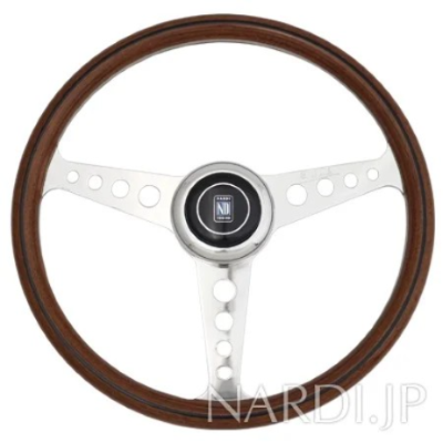 Nardi ANNI'70 Wood/Polished Spokes (36φ) Anniversary 70 N070