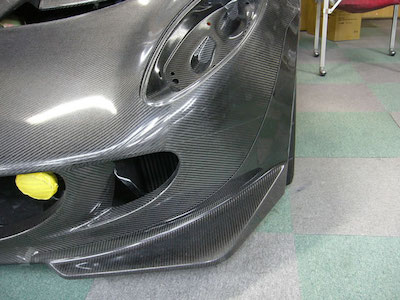 benetec Lotus Exige Front chin spoiler (left and right)