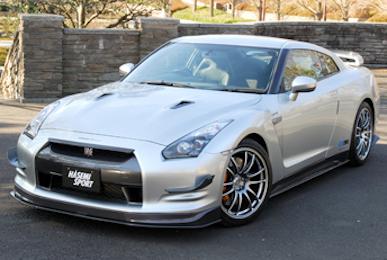 Hasemi Motor Sports GT-R R35 Early model (-2010) Carbon grill cover