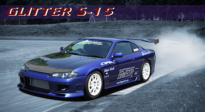 Hippo Sleek Glitter S15 Silvia 3-piece kit