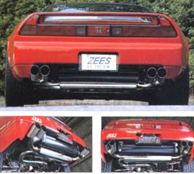 ZEES DUAL MUFFLER (NA1.NA2) FOR HONDA NSX