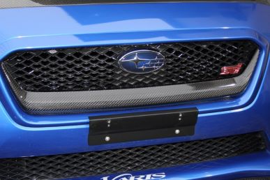 YR-Advance Carbon Grill Cover For Subaru WRX STI