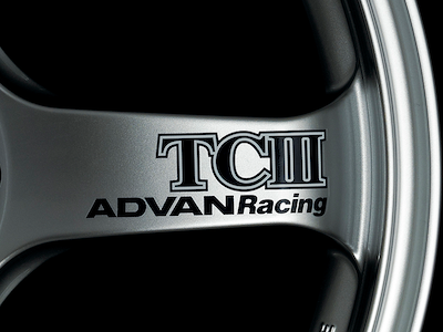 ADVAN Racing TCIII spoke sticker