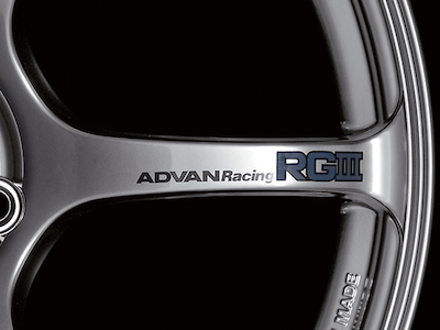 ADVAN Racing RGIII spoke sticker