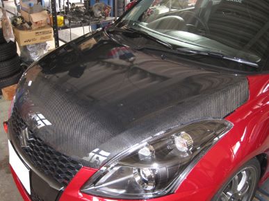 RRP Ultra Light Carbon Bonnet For ZC32S Swift Sport