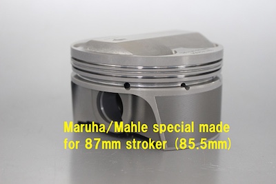 Maruha Motors  MAHLE 85.50mm/1mm Short Pin Height For NA8/NB8 Roadster