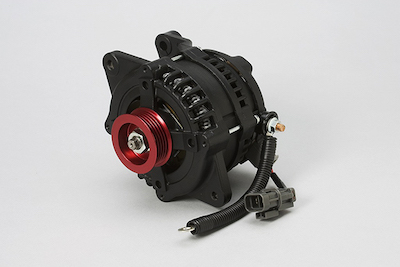 Fujita Engineering FEED Black Alternator for FC3S