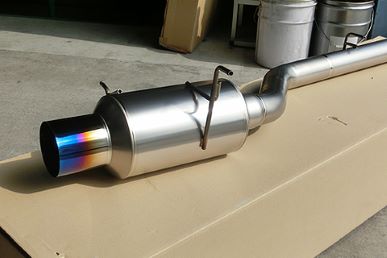 Re-Wing RX-7 Full Titanium Muffler