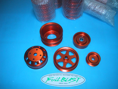 Full Blast Aluminum pulley for RX-7 (FD3S)