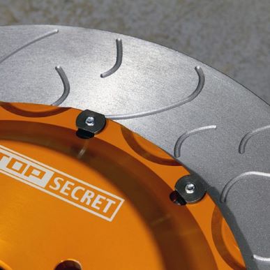 Top  Secret R35 400Φ Brake Rotor Kit-Front MY11