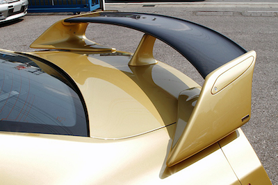 Top Secret R35 Variable Rear Wing