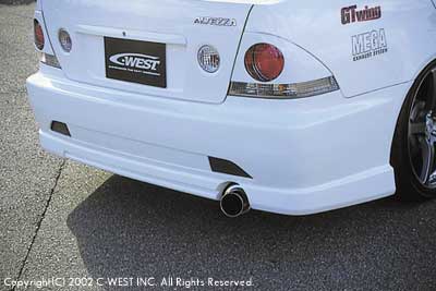 C-West ALTEZZA SXE10 rear bumper [made by PFRP]