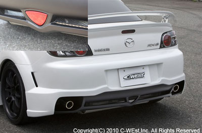 C-West RX-8 SE3P Previous Term Rear Bumper  [made by PFRP]