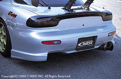 C-West FD3S Rear Bumper [made by PFRP]