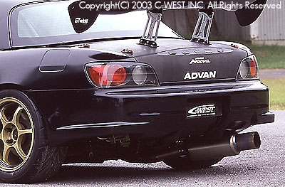 C-West S2000 Rear Bumper [made by PFRP]