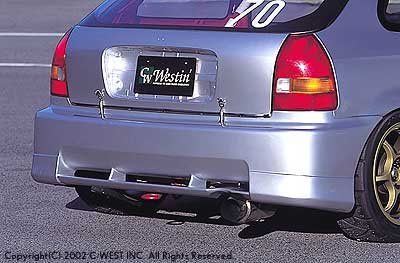 C-West Civic EK rear bumper [made by PFRP]