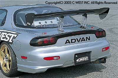C-West FD3S Rear Bumper 2 [made by PFRP]