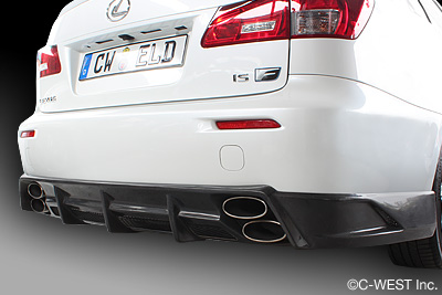 C-West Lexus [ELD] IS F USE20 Rear Diffuser Type2 [made by CFRP]