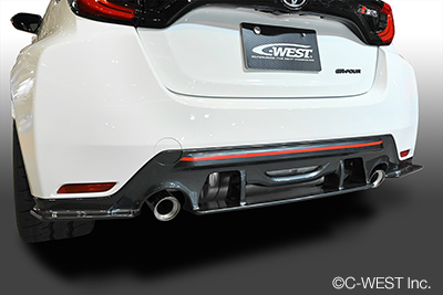 C-West GR Yaris Rear Diffuser