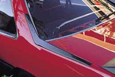 Jenesis Nissan Skyline R30 FRP Rear pillar spoiler