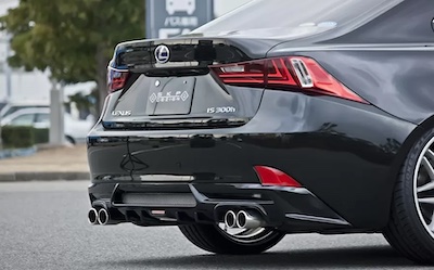 Skipper LEXUS IS350/300h/250 Rear Under Spoiler