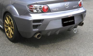 KNIGHT SPORTS REAR END FINISHER for RX-8 (SE3P)