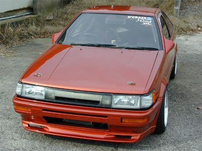 J-Blood AE86 Levin Bonnet Type1FRP (Front/Late)