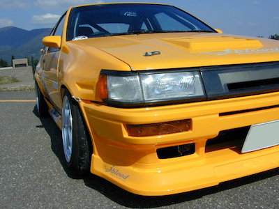 J-Blood AE86 Levin front blister fender (left and right set) (front/late)