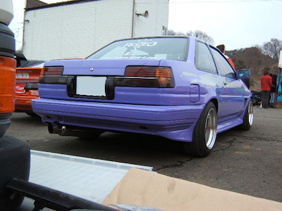 J-Blood AE86 Levin rear blister fender (2 doors) (left and right set)