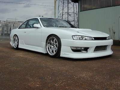 J-Blood S14 SILVIA SIDE STEP SOFT FRP (FRONT/LATE)