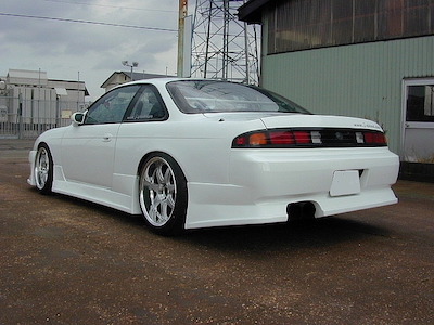 J-Blood S14 SILVIA REAR BUMPER SPOILER FRP (FRONT/LATE)