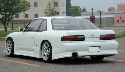 J-Blood S13 Silvia Rear Bumper Spoiler FRP