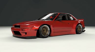 Rocket Bunny – NISSAN S13 Silvia kit 180SX (Ver.1 / Ver.2)