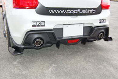 Top Fuel Rear Under Spoiler For ZC33S