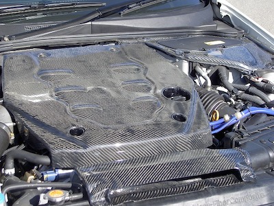 Garage Mak Revolution M35 Stagea Carbon engine cover