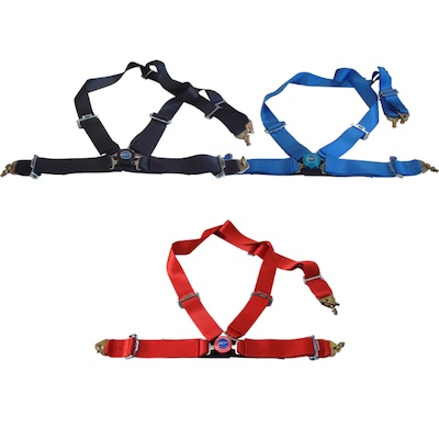 KTS Full Harness 3 Inch Seat Belt 4 Point Type Color Selectable Rotary Buckle Type