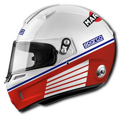 [FIA Certified] SPARCO X MARTINI RACING AIR PRO RF-5W Full Face Helmet