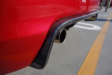 L'aunSport JWRC CUSTOM EURO RACER'S CARBON REAR AIR DAM SKIRT FOR SUZUKI SWIFT SPORT ZC32s