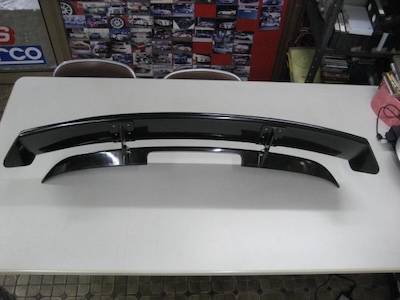 L'aunSport JWRC CUSTOM EURO RACER'S Type 4 FRP Rear Wing for SUZUKI SWIFT ZC72S/ZD72S