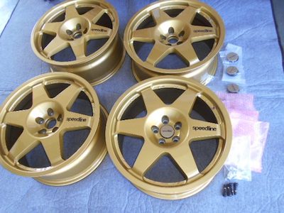 L'aunSport [JAPAN Exclusive model] Speedline Corse Type 2013C Special limited model for GC8 modified 22B (8J-18, 100/5H, +22) GOLD