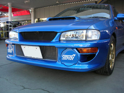 L'aunSport 2000 type front bumper FRP made for GC8/GF8 5 number normal body