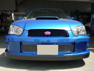 [Repair parts/single item] '04 type WR wide front bumper for watery GD made of FRP