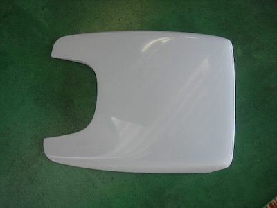 L'aunSport 08 Type Aero Scoop for GR/GV/GH series (Made of FRP/Unpainted)