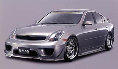 Gialla Corsa Skyline Sedan V35 Aero Parts