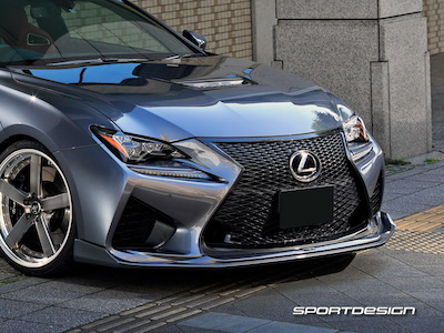 GRAZIO Sport Design Front Spoiler For LEXUS RCF